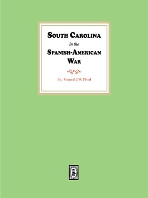 cover image of South Carolina in the Spanish American War